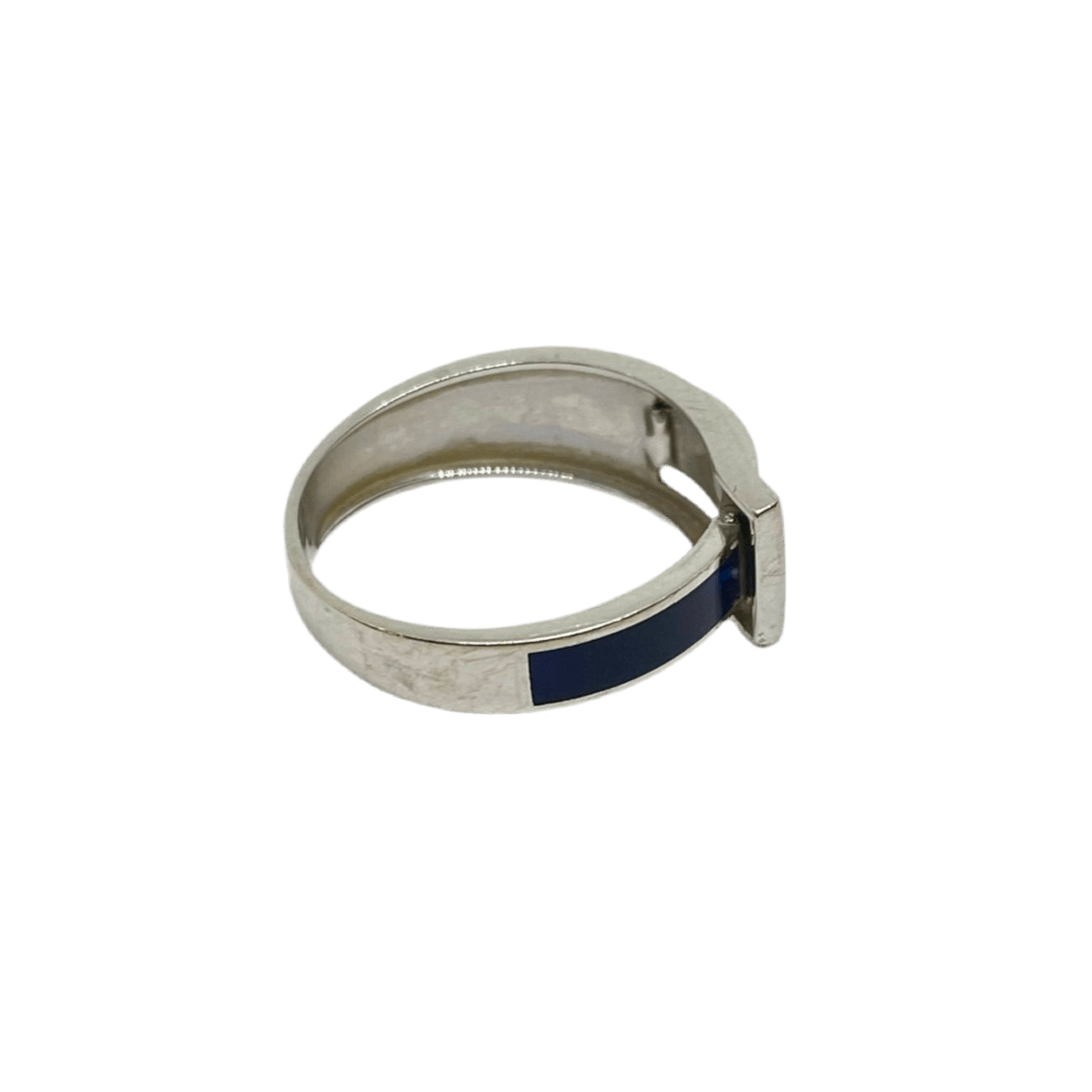 Bague CLOZEAU en or blanc, nacre et diamants - Castafiore