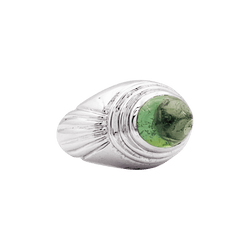 Ring Boucheron, "Jaïpur", white gold and green tourmaline.