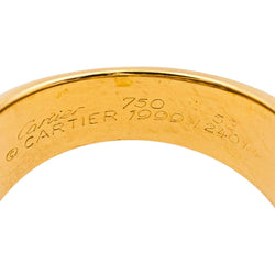 Bague Cocktail CARTIER "Sauvage" en or jaune et diamants - Castafiore