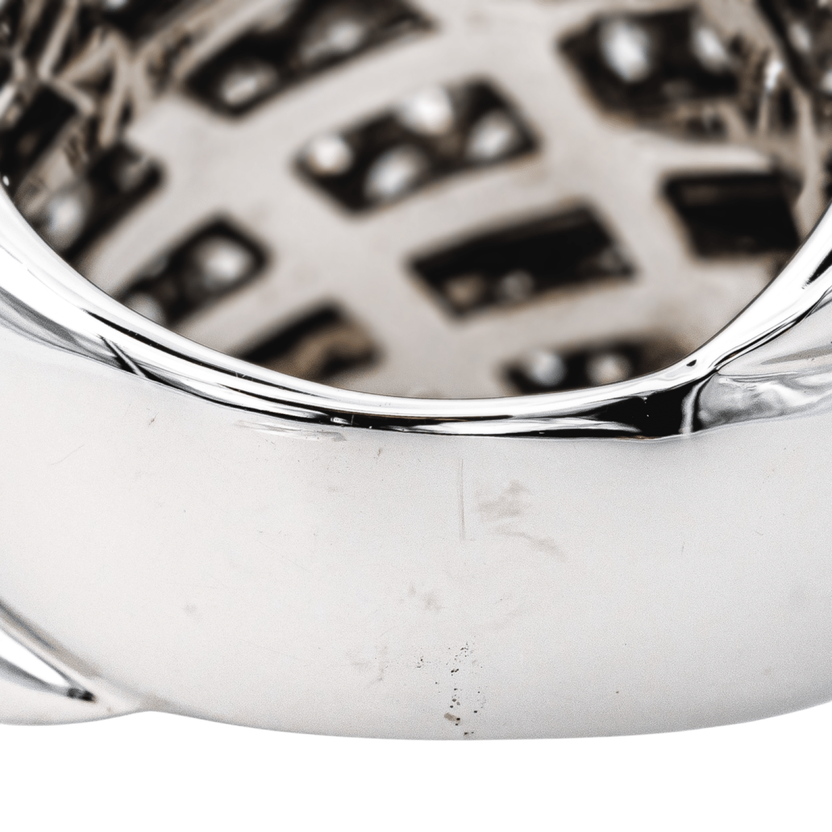 Bague Cocktail DAMIANI "Gomitolo" en or blanc et diamants - Castafiore