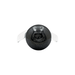 Ring Dinh Van en white gold and hematite.