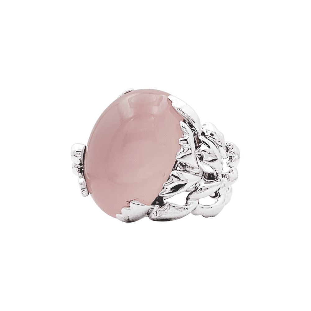 Bague Cocktail DIOR "Gourmande" en or blanc, quartz et diamants - Castafiore