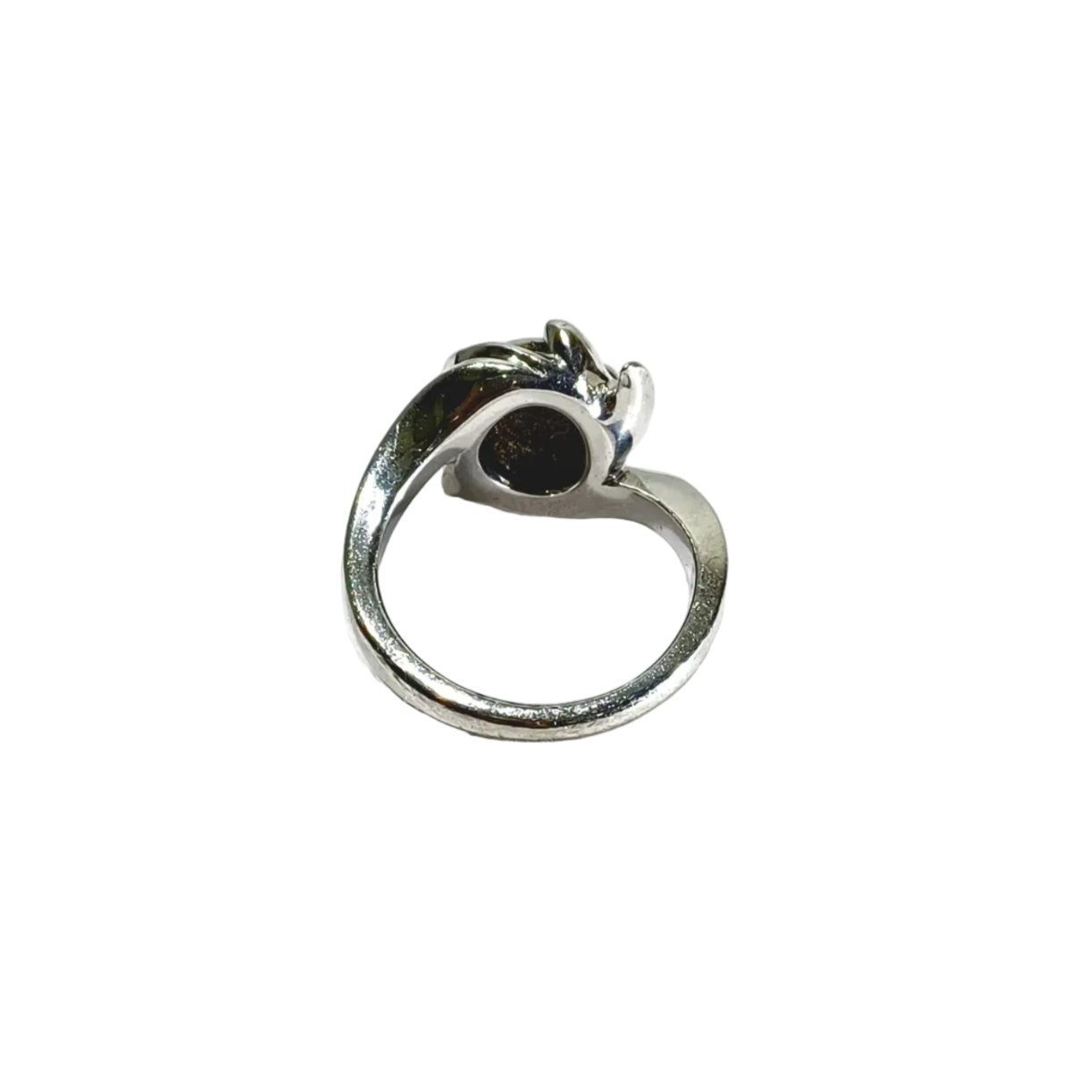 Bague Cocktail en or blanc et opale - Castafiore