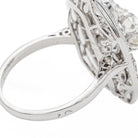 Bague Cocktail en or blanc, platine et diamant - Castafiore