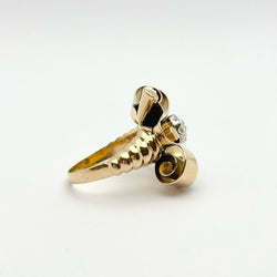 Bague Cocktail en or et diamant - Castafiore