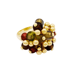 Bague Cocktail en or jaune - Castafiore