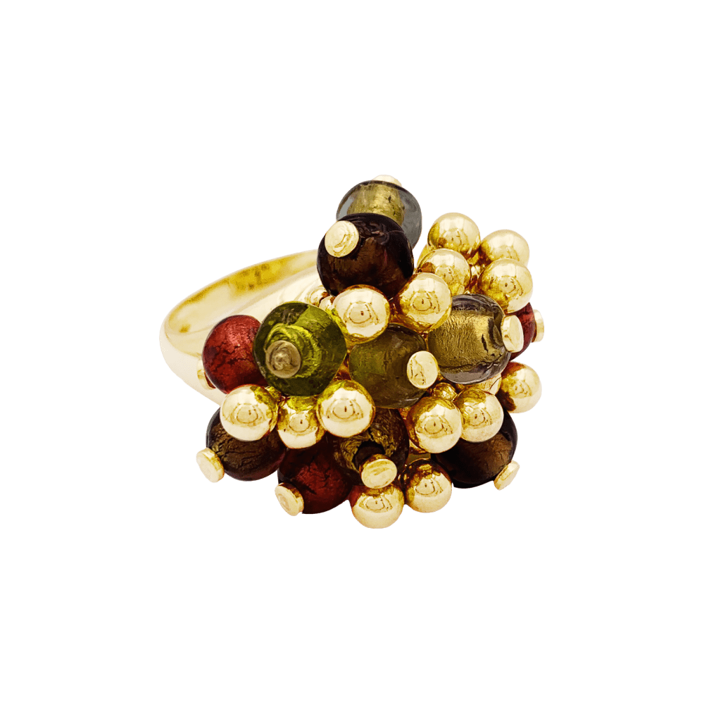 Bague Cocktail en or jaune - Castafiore