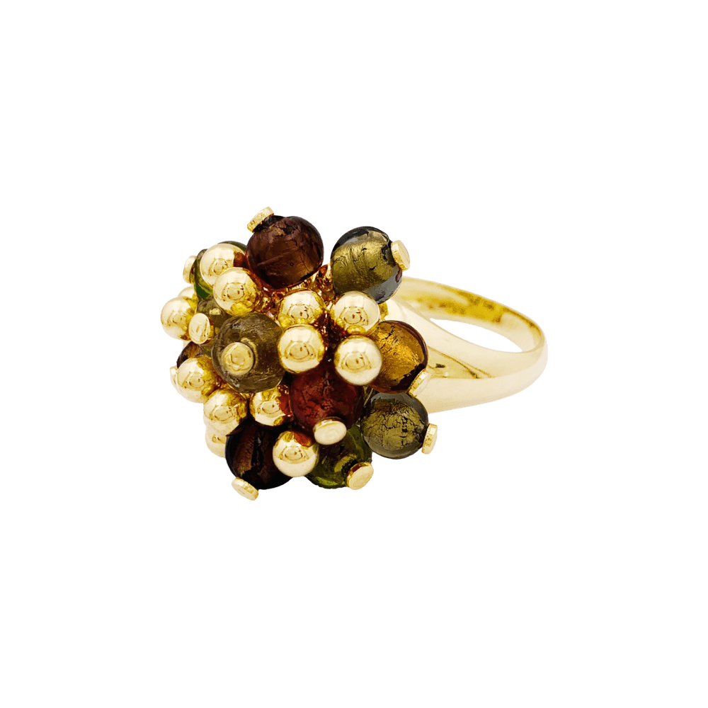 Bague Cocktail en or jaune - Castafiore