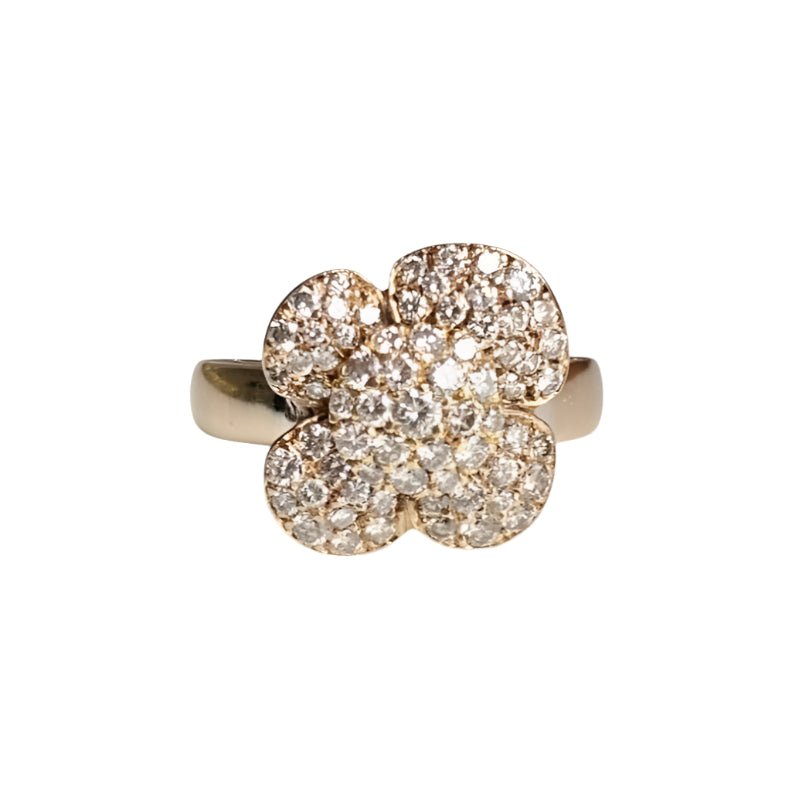 Bague Cocktail en or jaune et diamants - Castafiore