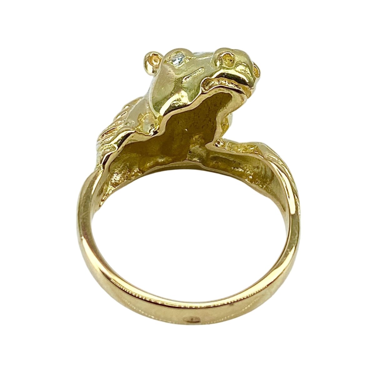 Bague Cocktail en or jaune et diamants - Castafiore