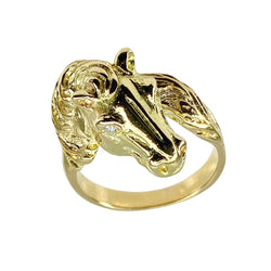 Bague Cocktail en or jaune et diamants - Castafiore