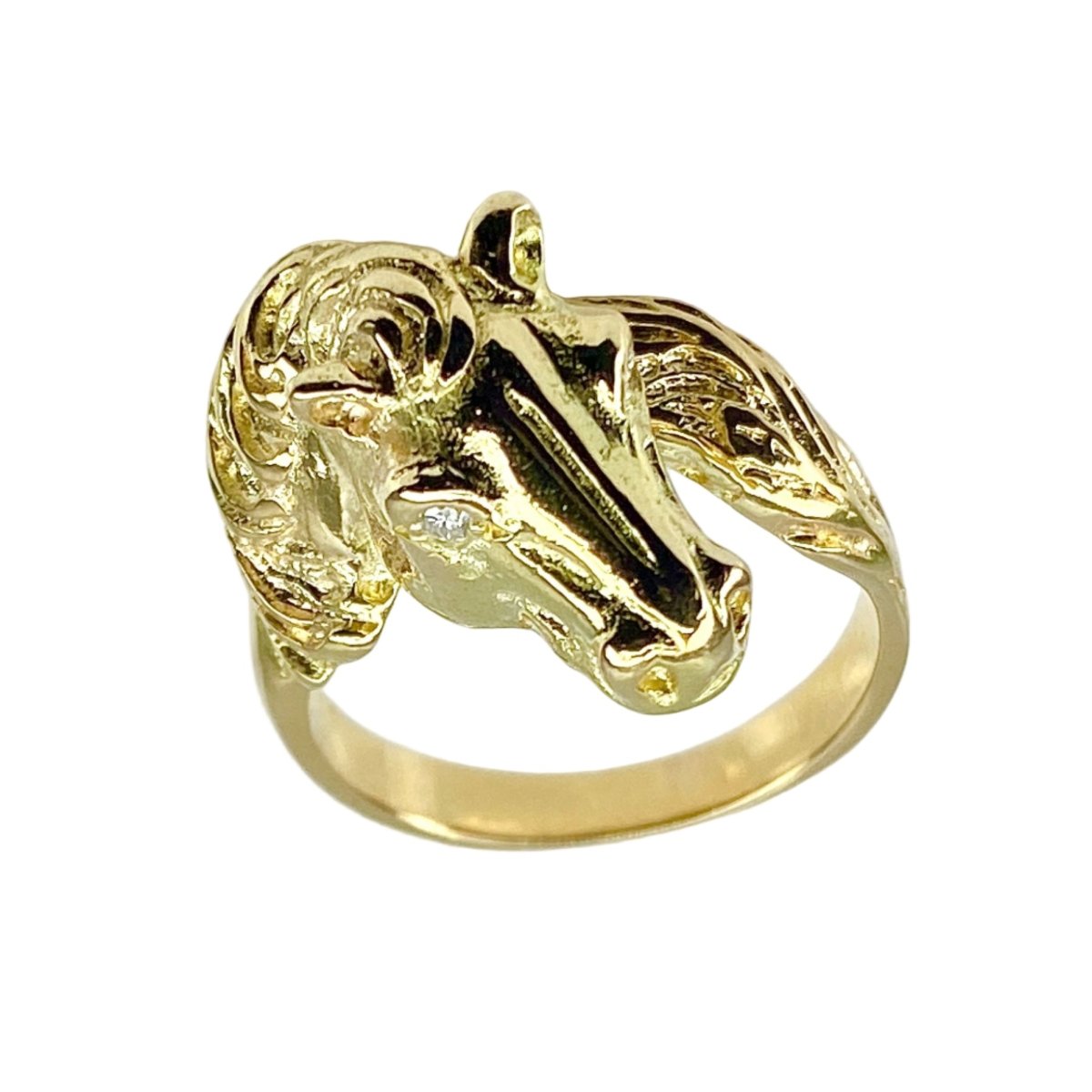 Bague Cocktail en or jaune et diamants - Castafiore