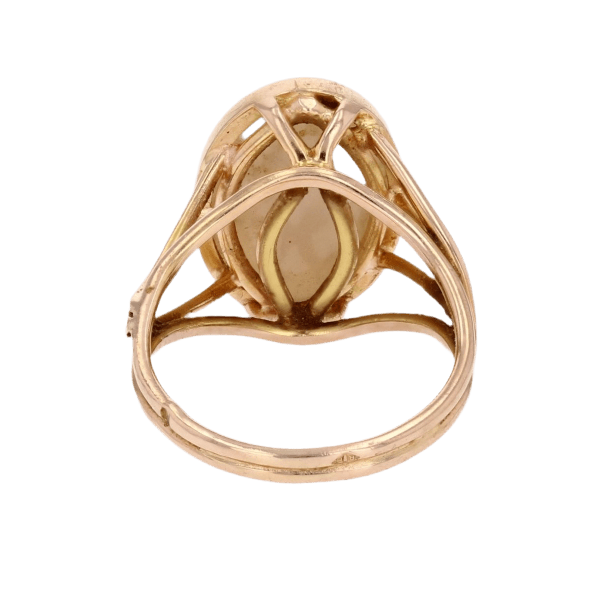 Bague Cocktail en or jaune et opale - Castafiore