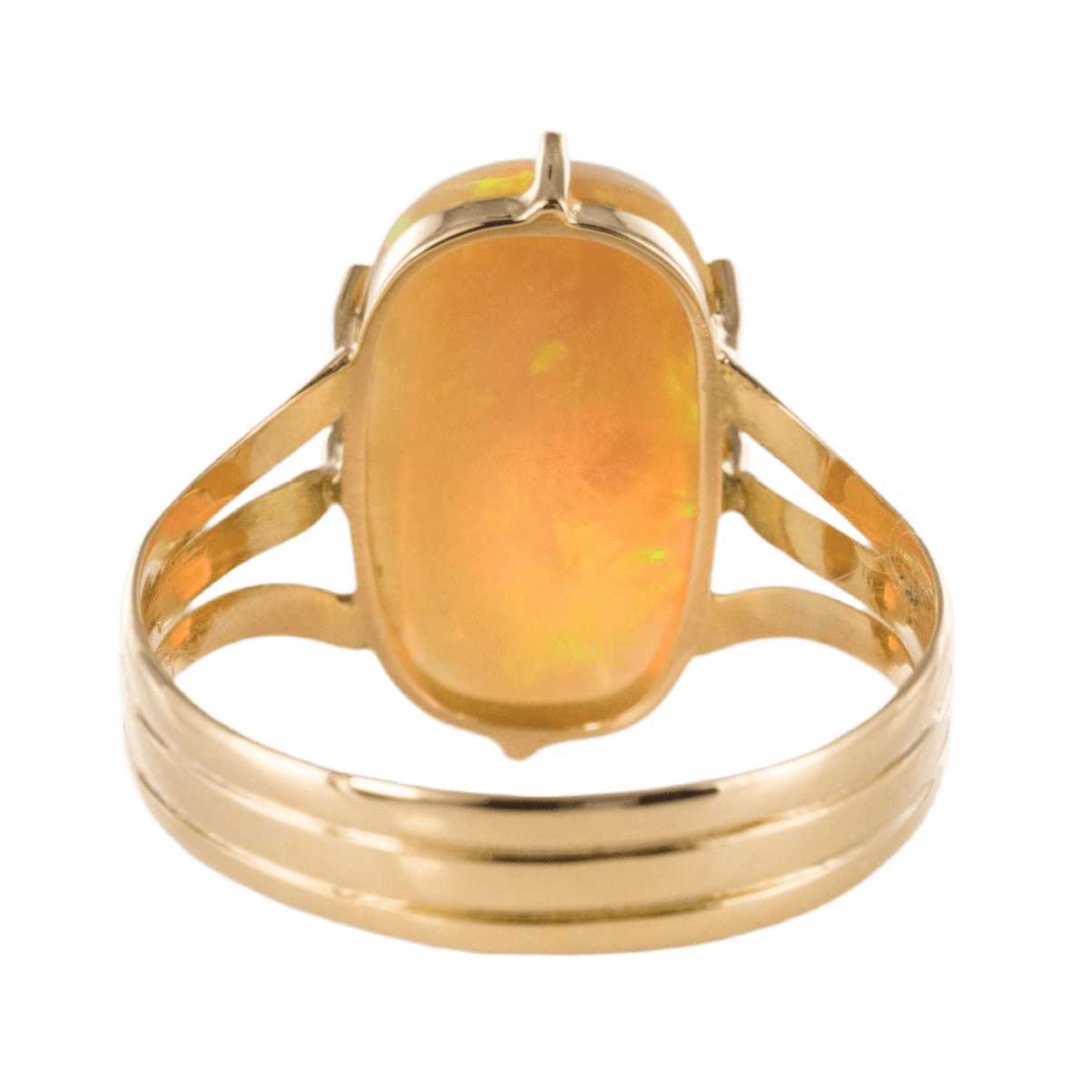 Bague Cocktail en or jaune et opale - Castafiore