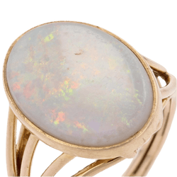 Bague Cocktail en or jaune et opale - Castafiore