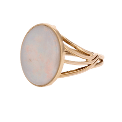 Bague Cocktail en or jaune et opale - Castafiore