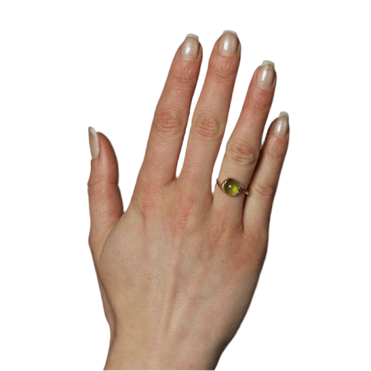 Bague Cocktail en or jaune et péridot - Castafiore