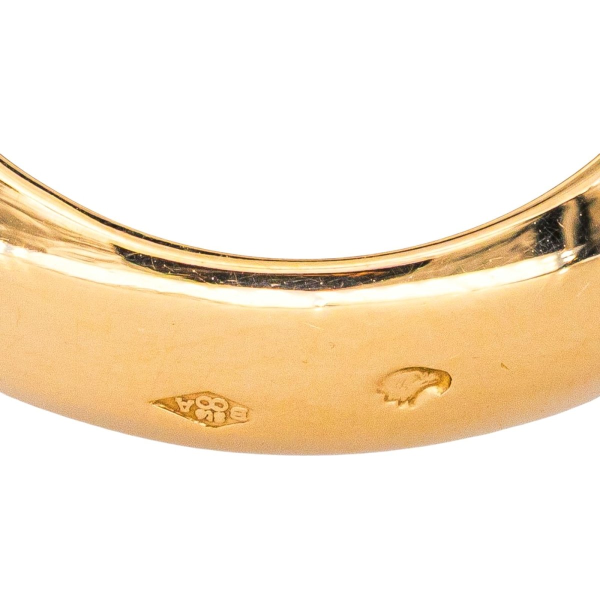 Bague Cocktail en or jaune, péridot et citrine - Castafiore