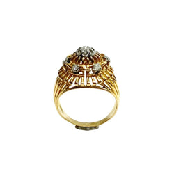 Bague Cocktail en or rose et diamant - Castafiore