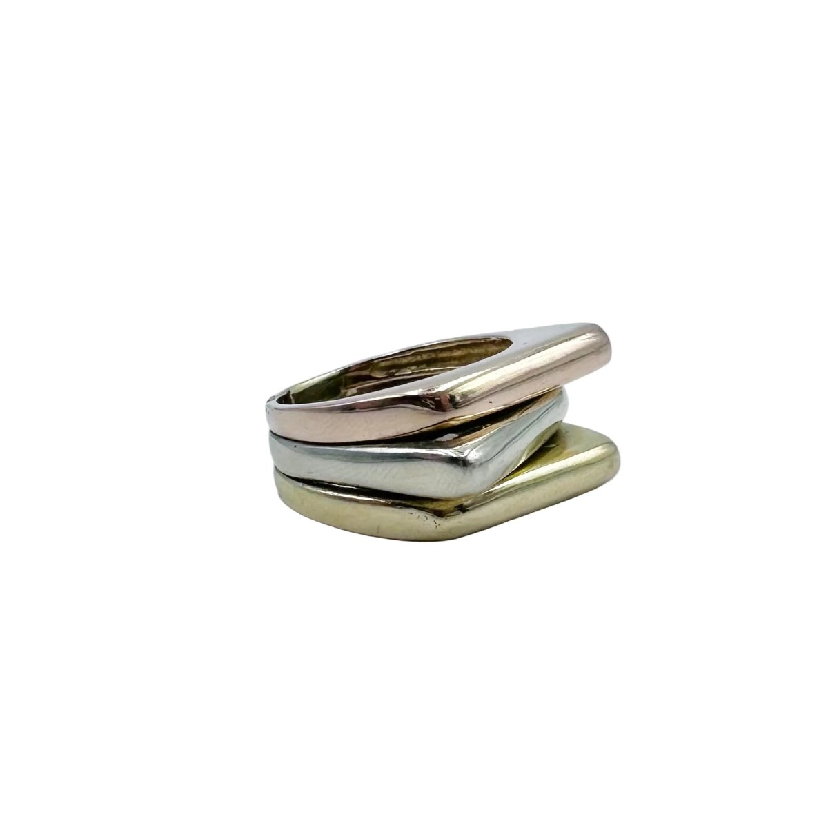 Bague Cocktail en trois ors - Castafiore