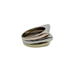 Bague Cocktail en trois ors - Castafiore