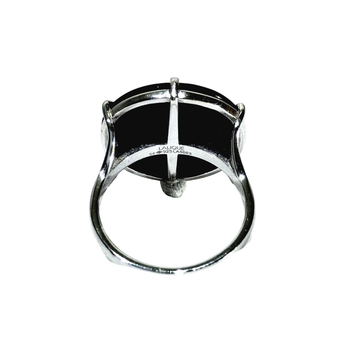 Bague Cocktail LALIQUE "Cactus" en argent et cristal - Castafiore