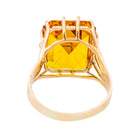 Bague Cocktail Or jaune Citrine - Castafiore