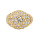 Bague Cocktail Or jaune Diamant - Castafiore