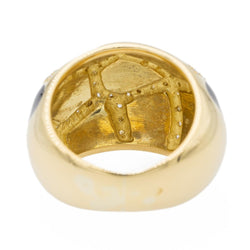 Bague Cocktail Or jaune Diamant - Castafiore