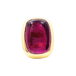 Ring Pomellato, "Cardinale", yellow gold, tourmaline.