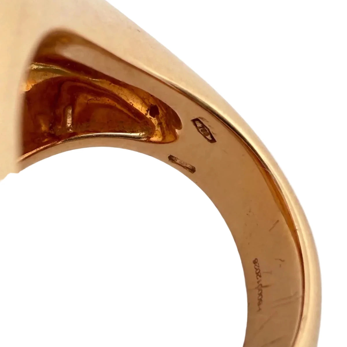 Bague Cocktail POMELLATO "Victoria Jet" en or jaune, jaiset diamant - Castafiore