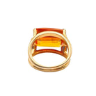 Bague Cocktail Saphir Jaune