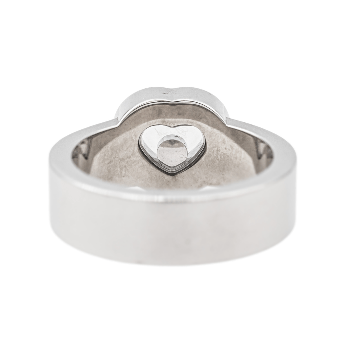 Bague Coeur Happy Diamonds Chopard en or blanc et diamant - Castafiore