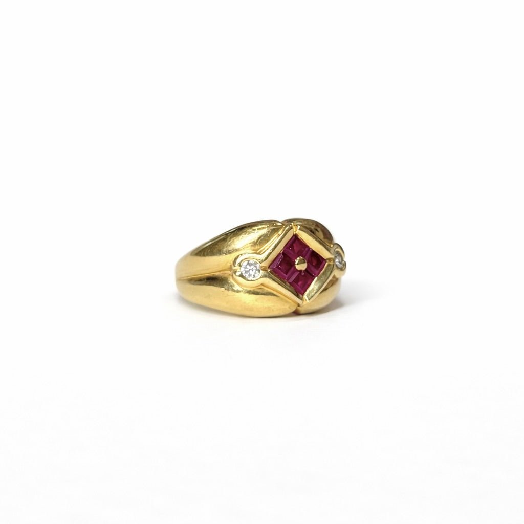 Bague croisillons - Castafiore