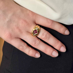 Bague croisillons - Castafiore