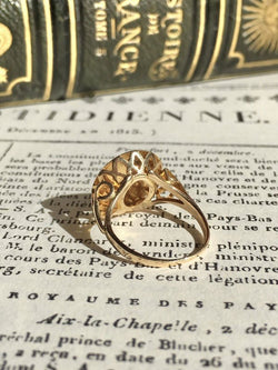 Bague d’amour Augis en or jaune 18K - Castafiore