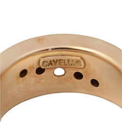 Bague d'auteur en or et brillants - Castafiore