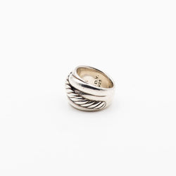 Bague DAVID YURMAN "Crossover" en argent - Castafiore