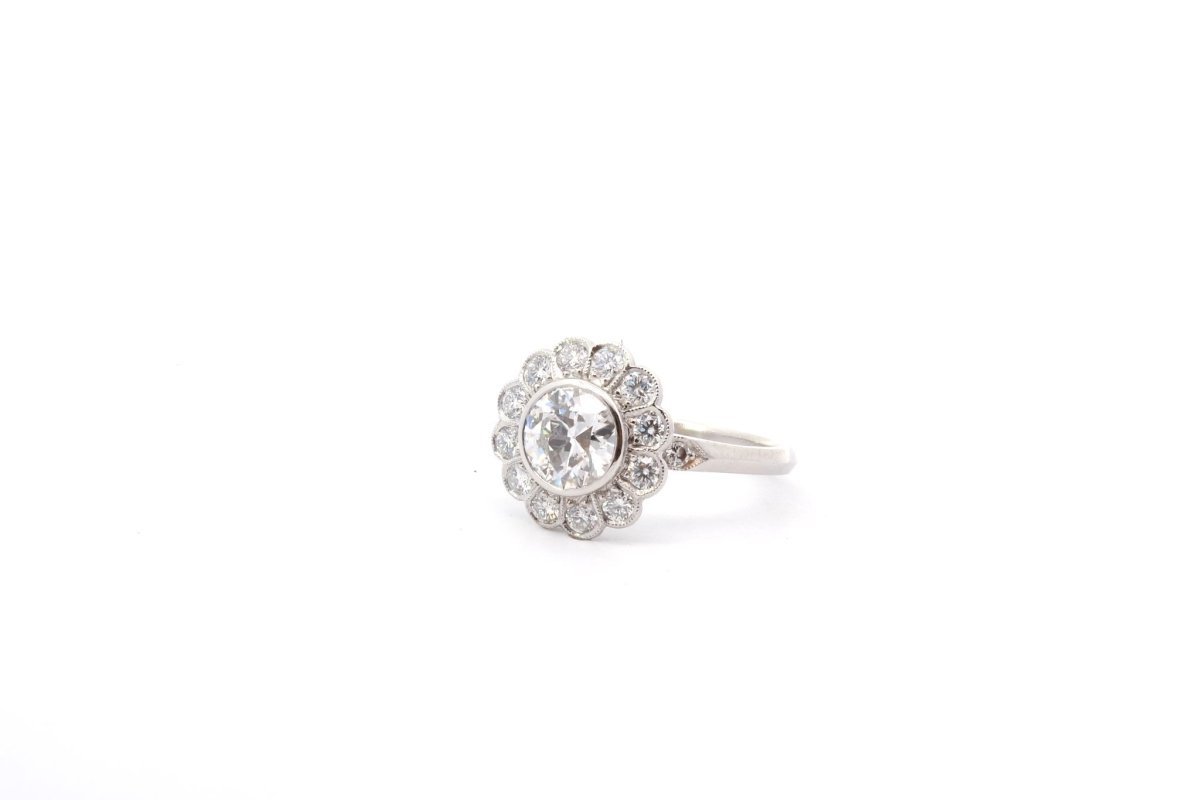 Bague de fiançailles diamant 1,03cts H/SI2 - Castafiore