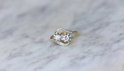 Bague de Fiançailles Toi et Moi Diamants - Castafiore