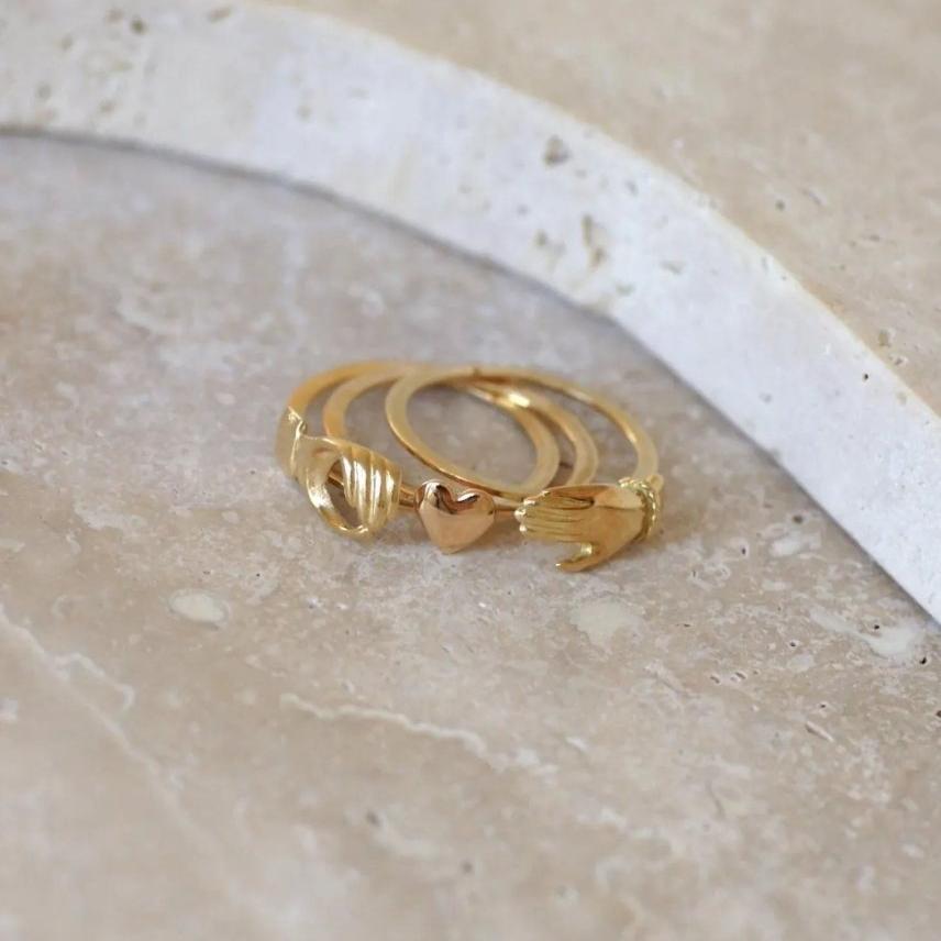 Bague de Foi Fédé Or Jaune - Castafiore