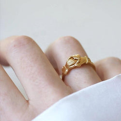 Bague de Foi Fédé Or Jaune - Castafiore