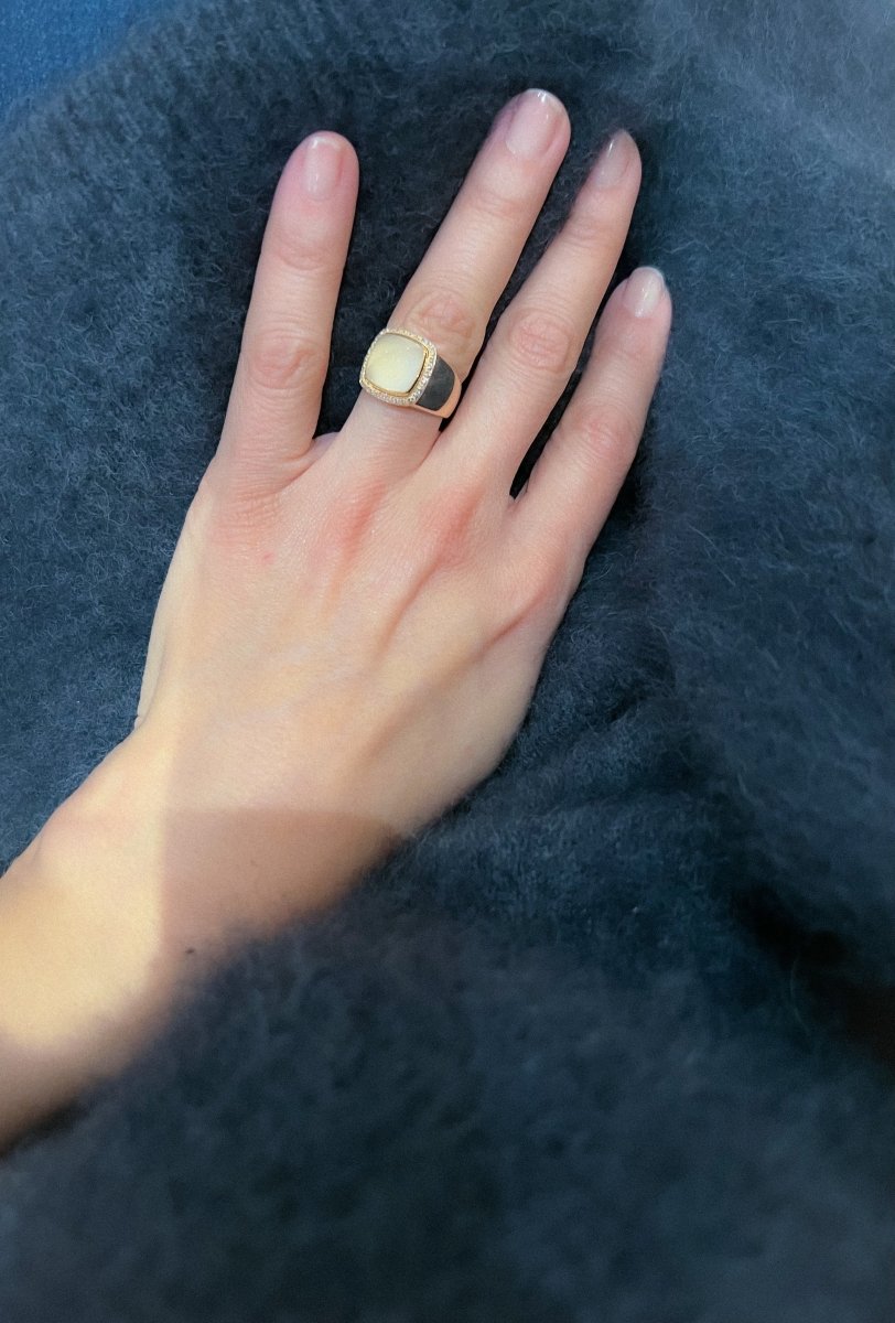 Bague de la maison Fred modèle pain de sucre - Castafiore