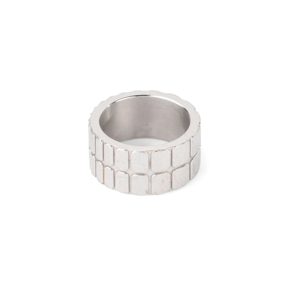 Bague de la Maison Hermès en or gris - Castafiore