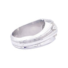 Bague de style Art Déco en or blanc, diamant. - Castafiore