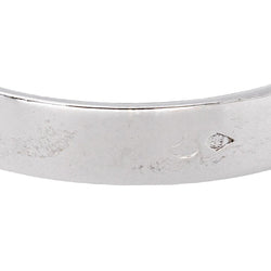 Bague Demi-alliance Or blanc Diamant - Castafiore