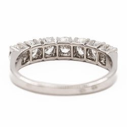 bague Demi alliance or blanc Diamant - Castafiore