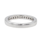 Bague Demi - Alliance Platine Diamant - Castafiore