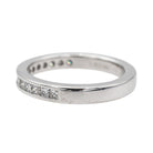 Bague Demi - Alliance Platine Diamant - Castafiore