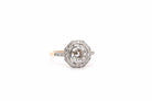 Bague diamant 0,96ct G/SI2 en or et platine - Castafiore